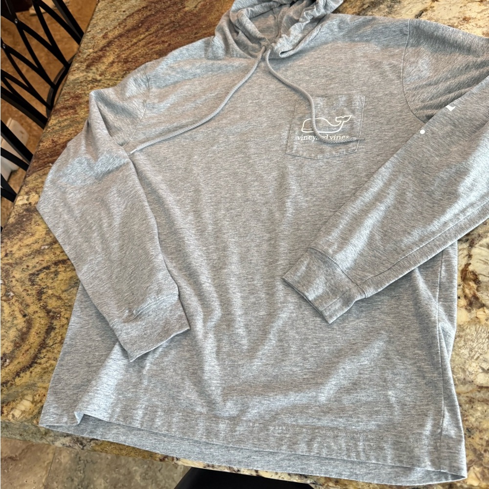 Vineyard Vines Heather Gray Hoodie